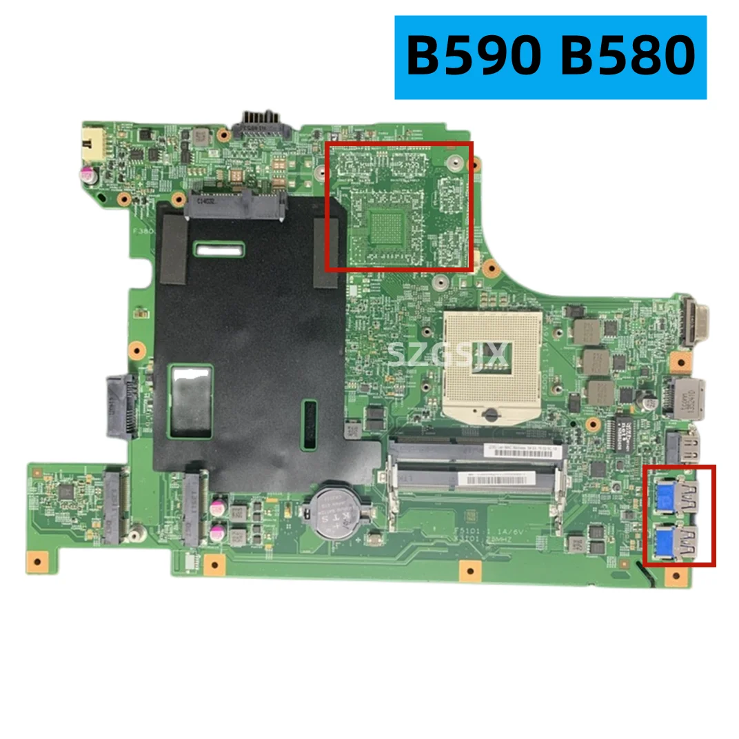 

Материнская плата для ноутбука Lenovo B590 B580 V580C 11273-1 HM76 HM77, встроенная графика DDR3, 100% тестирование