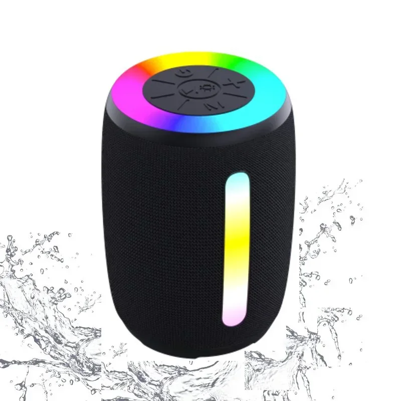 

speaker outdoor, 15 watt stereo, waterproof, TWS ping, RGB light, MIC, FM radio, portable Bluetooth