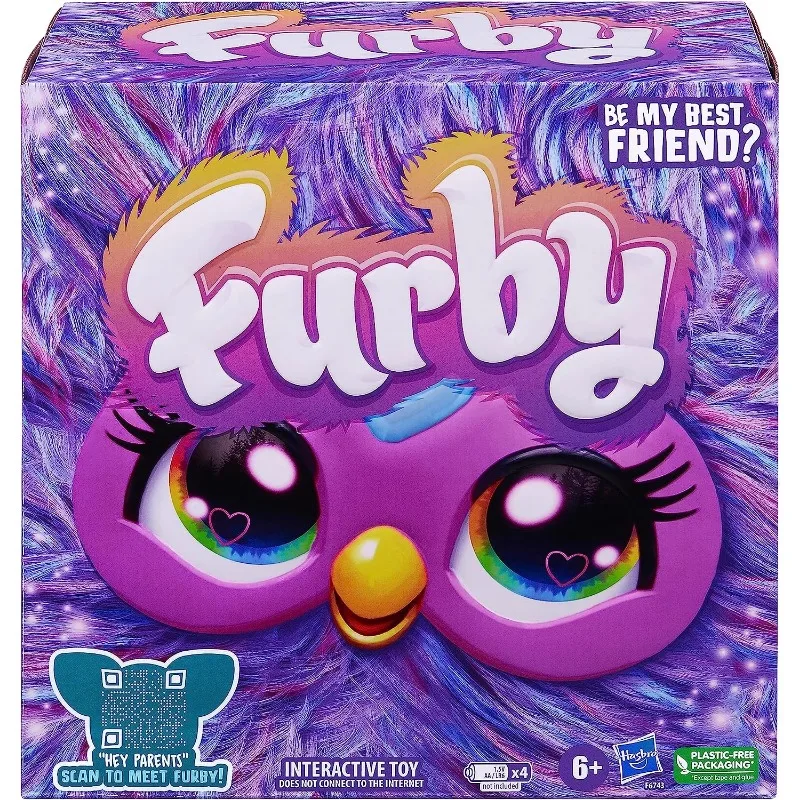 HASBRO FURBY Furblest Figure Cute Doll Electronic Doll Pretend Play Toy