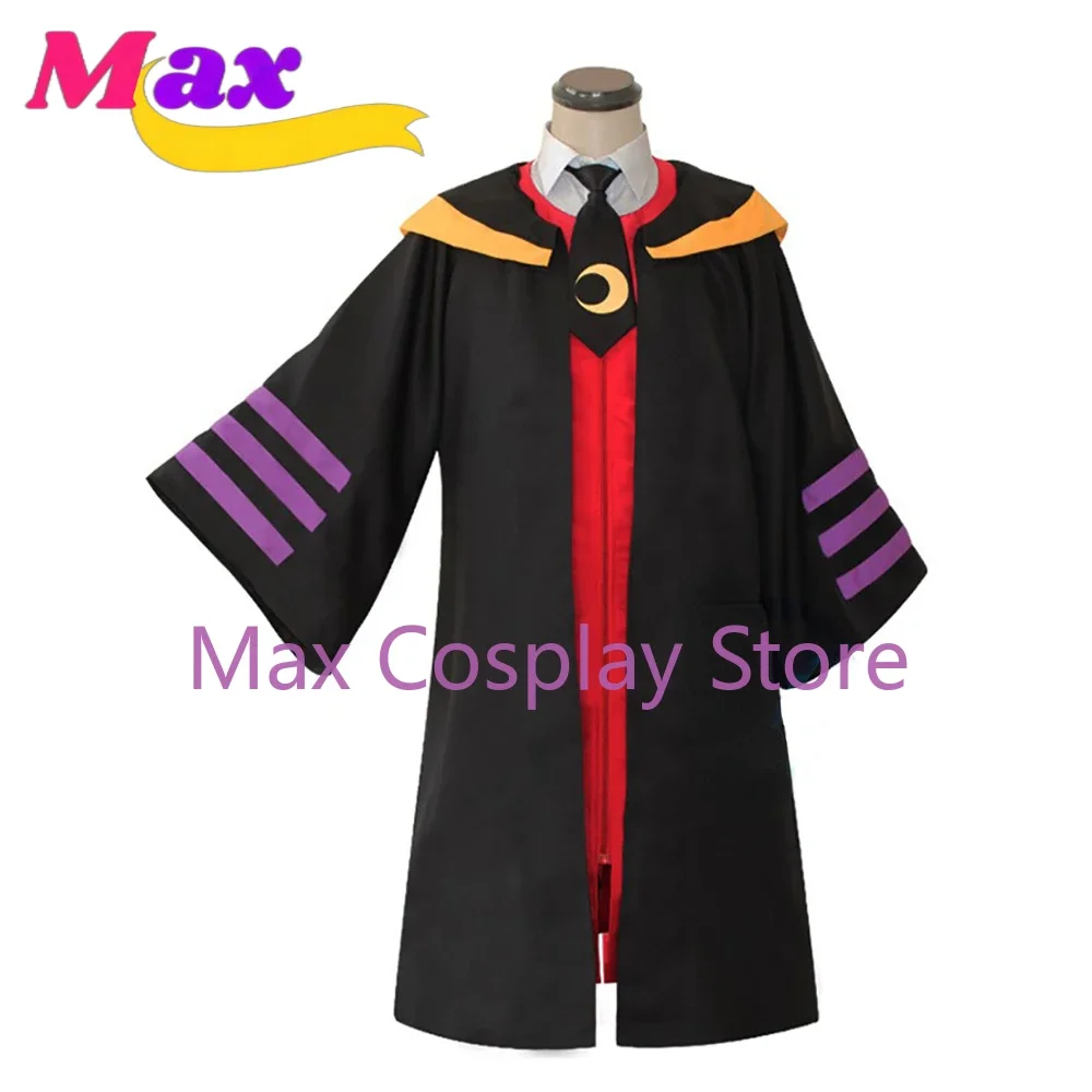 

Max Cosplay Costumes Koro Sensei Costume Uniforms Halloween Party Anime Game Ansatsu Kyoushitsu Mask Gift Customized size