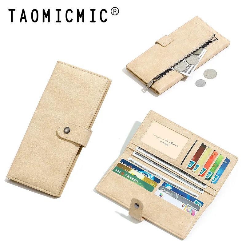 

High-end long ladies' wallet,zipper wallet for women,multi-slot card case,clutch bag,mobile phone storage bag,portafoglio luxury