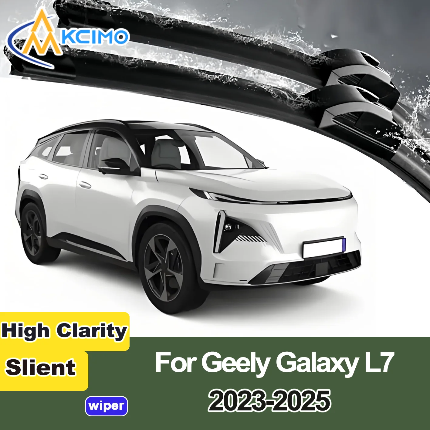 

2PCS New Front Windshield Wiper Blade for Geely Geely Galaxy L7 2023-2025 Front Windshield Auto Wipers Blade Accessories 2025