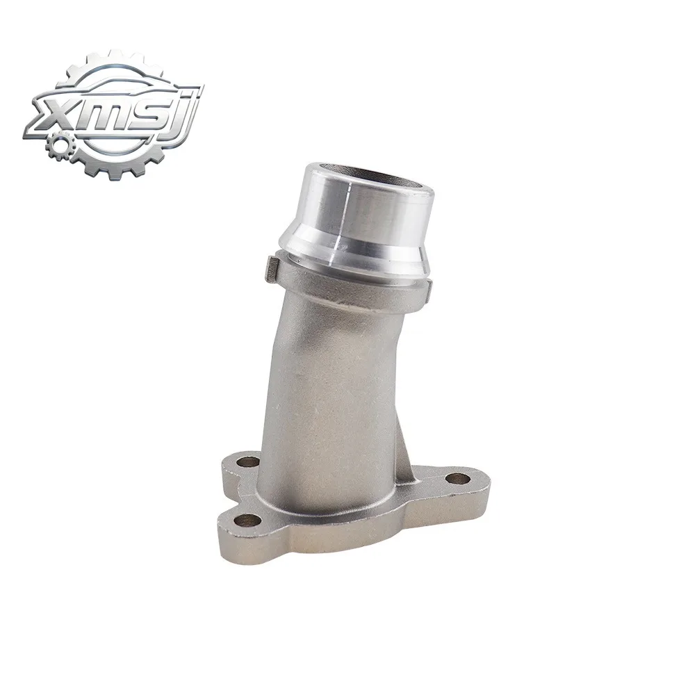

Conector bloque manguera refrigerante radiador refrigeración motor aluminio, tubo salida agua apto pa