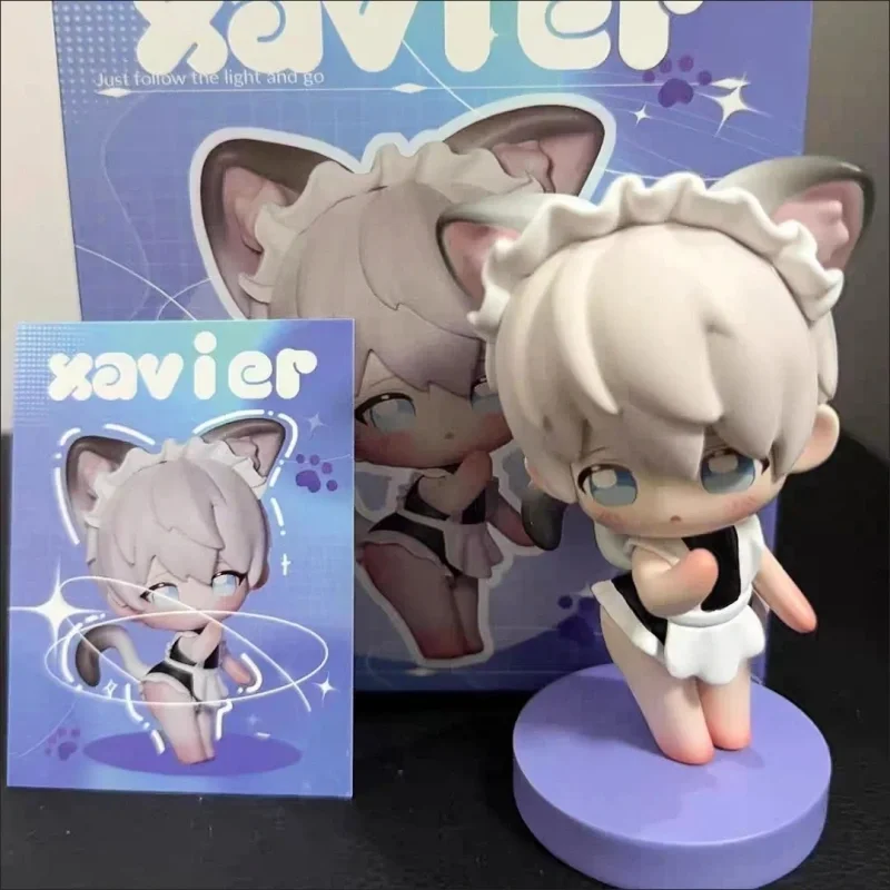 Hot Echte Hohe Qualität Liebe Und Deepspace Anime Q Version Qi Yu Shen Xinghui Qin Che Figur Tabletop Ornament Trendy Spielen Geschenk