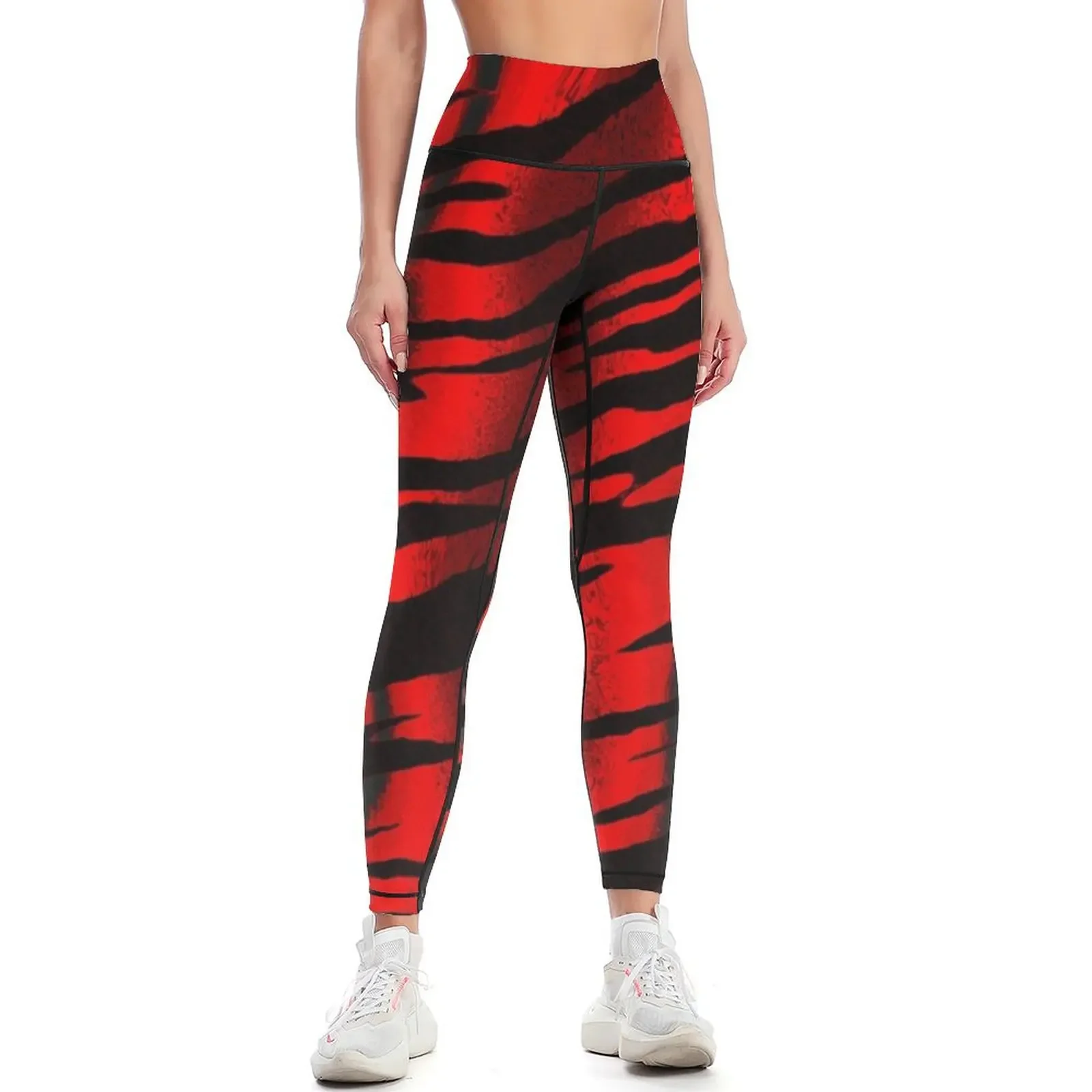 

Red Tiger Leggings sport set fitness set gym Fitness clothing flared Womens Leggings