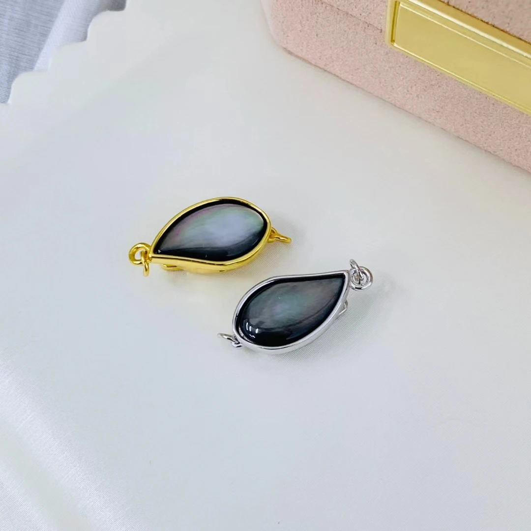 

Wholesale DIY 925 Sterling Silver Necklace Bracelet Clasp Hook Accessories for 5-12mm Pearls 5pcs/lot