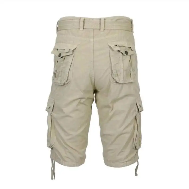 طقم سراويل أورث للرجال مع حزام مكون من قطعتين سروال كوري طويل Ciwalk مرن متوسط للربيع والصيف والخريف والشتاء