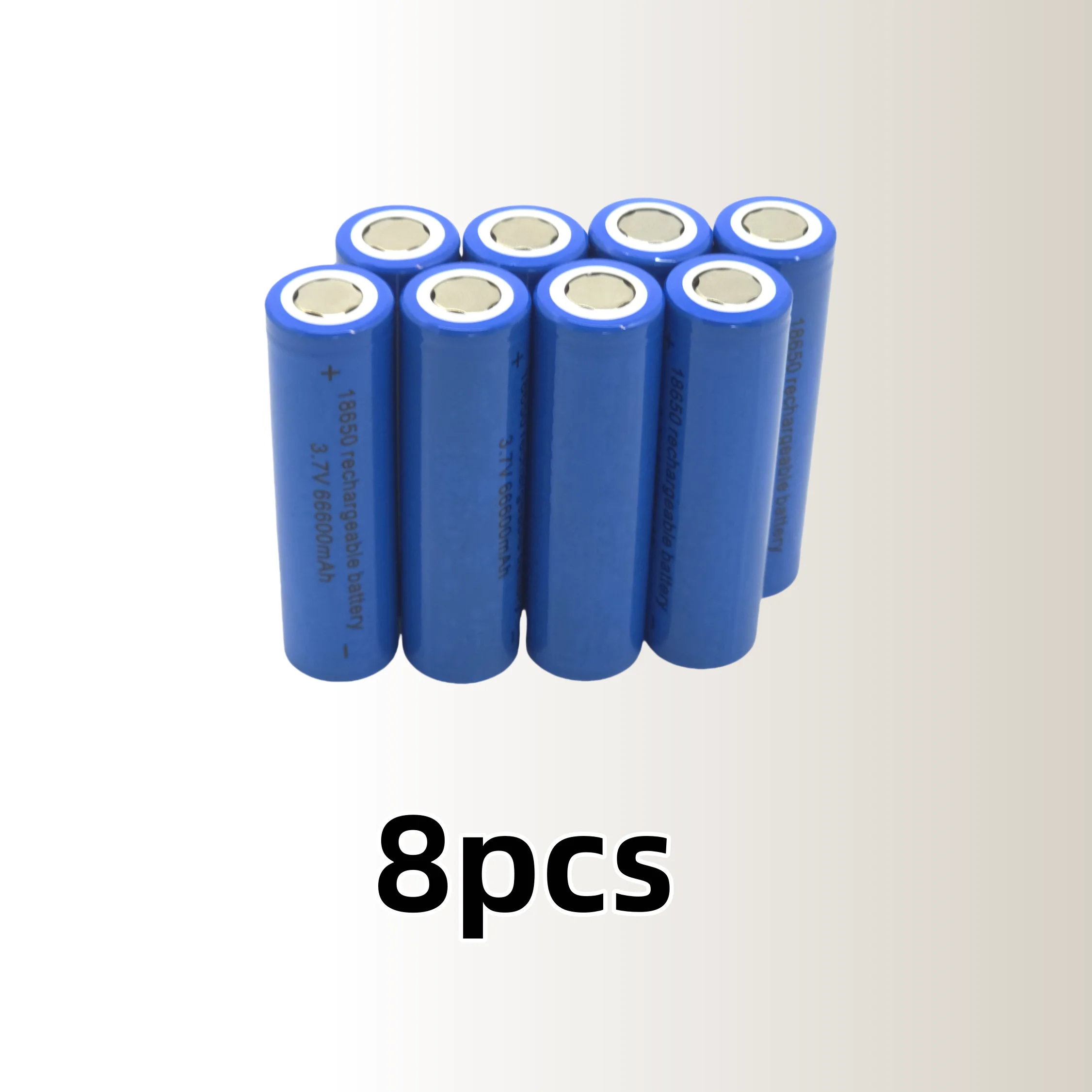 3,7 V 18650 oplaadbare batterij 66600 mAh – speciaal voor verlichtingsapparatuur met hoge intensiteit, ondersteunt hoogwaardige ontlading