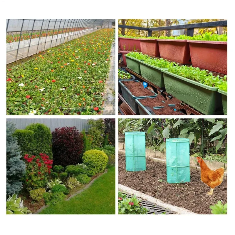 

Plastic Plant Seedling Cover- For Garden For Vegetable Fruit Flower Yard Patio Greenhouse Outdoor Use-For Gardening Protection