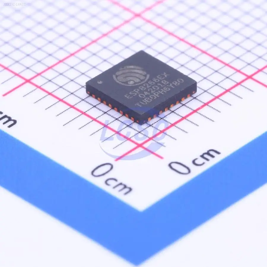 1PCS ESP8266EX 54Mbps WiFi 2.4GHz I2C,I2S,SPI,UART QFN-32-EP(5x5) RF Transceiver ICs ROHS