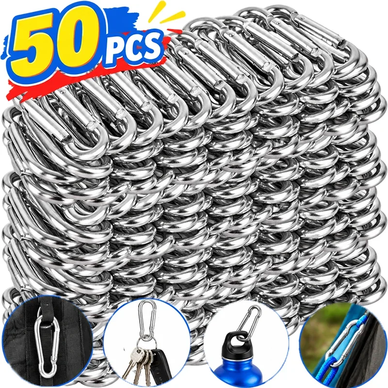 Lightweight Aluminum Alloy Gourd Carabiner Outdoor Camping Mini Snap Hook Outdoor EDC Camping Kettle Bluetooth Headset Holder