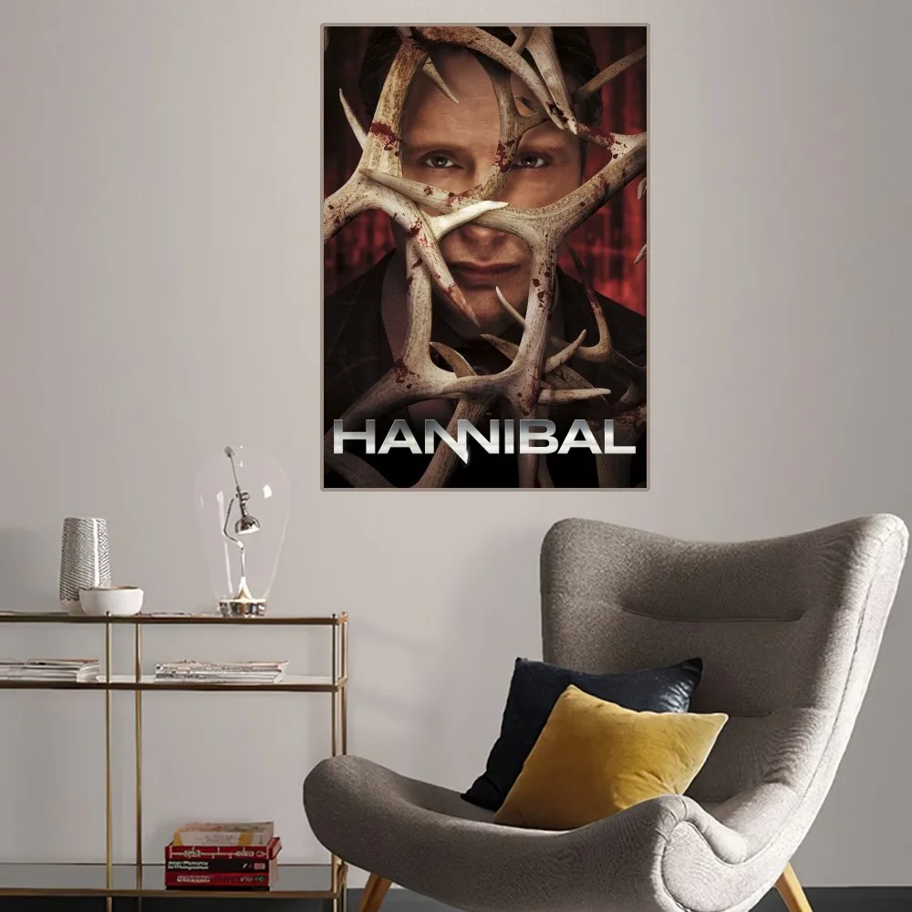 Hannibal TV Poster Home Room Decor Aesthetic Art Wall Painting Stickers