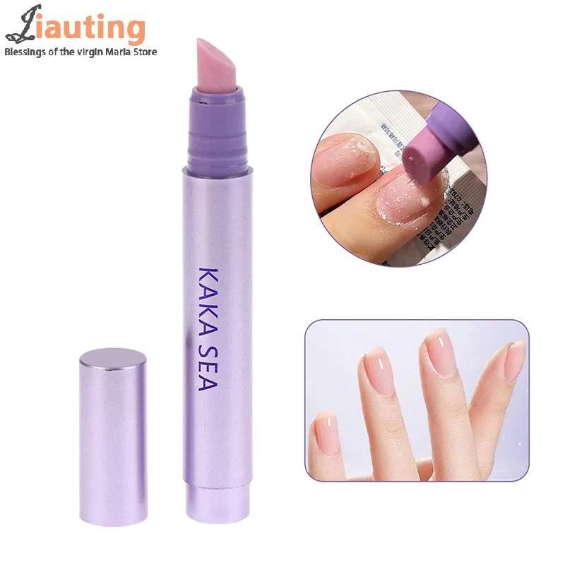 3In1 セラミックネイルキューティクルオイル明るく保湿ネイルキューティクルリムーバーペン栄養ネイルケアエッセンスペン修復爪ダメージ