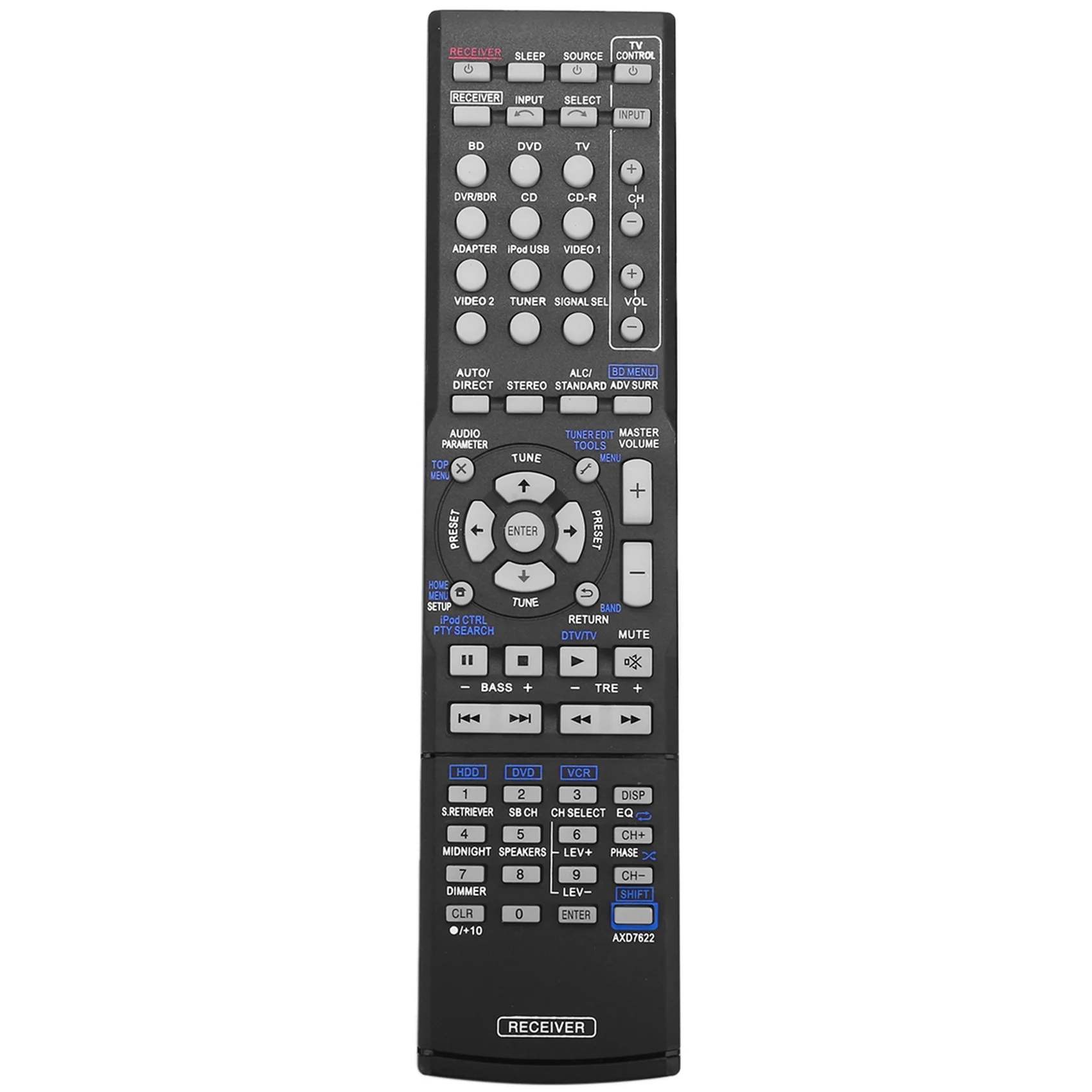 Super Sale New Remote Control Fit For Pioneer VSX-521/AXD7660/VSX-422-K/AXD7622 AV Receiver