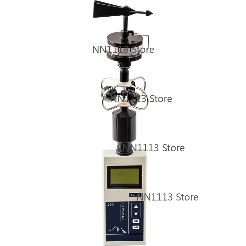 FB-10 Handheld Meteorological Station Wind Speed and Direction Indicator