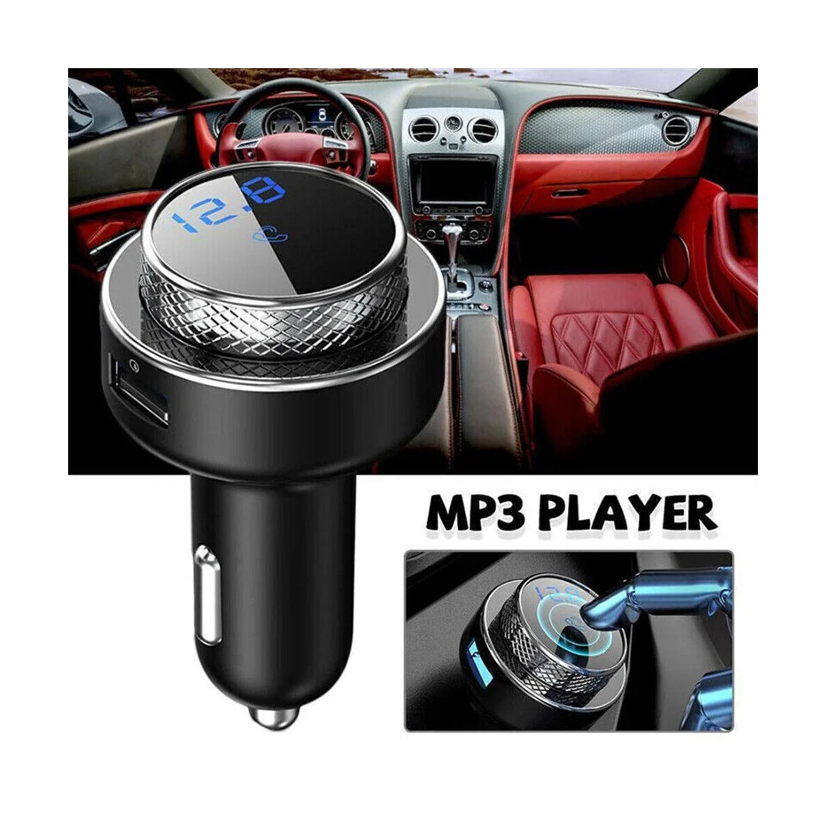 GC16 Car Bluetooth Mp3 Player Fm Transmitter Car Kit