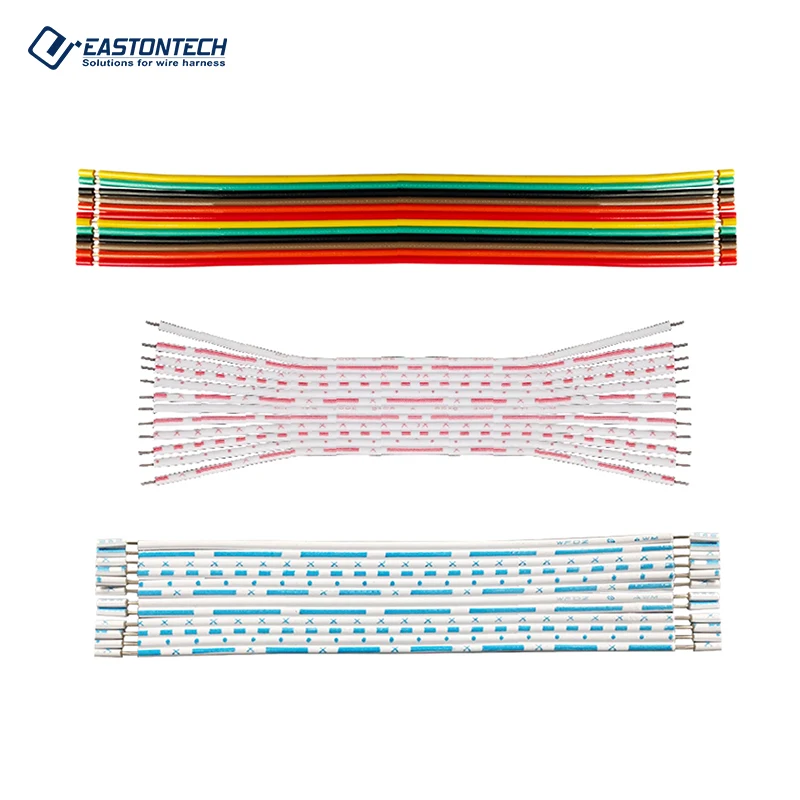 Pneumatic High-Accuracy Double-End Stripping Cutting 0.01mm Accuracy High Capacity EW-3045 Splitting Machine For 2-12 Pin Cable