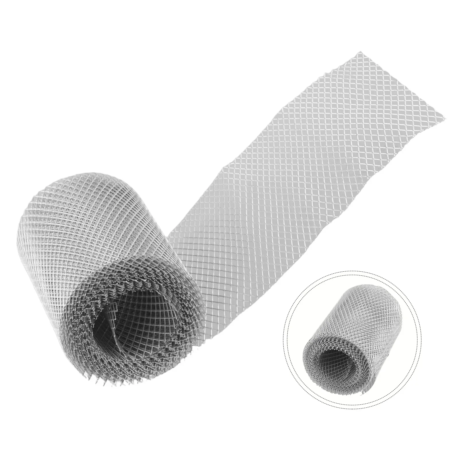 Aluminum Gutter Guard Pipe Strainer Mesh Cover Net For Gutters Mesh Guards Leaf Debris Mud Trap Drain Pipe Cover Protector