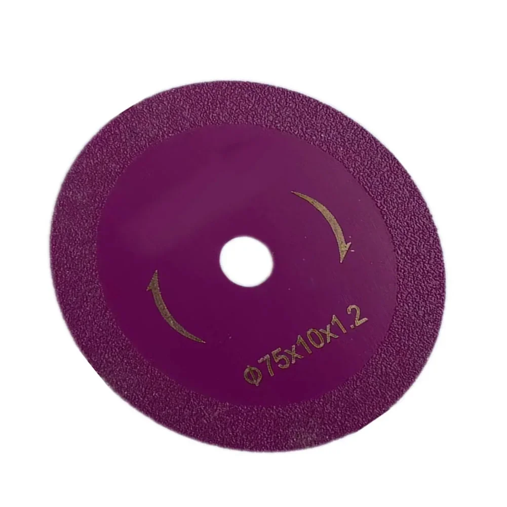 75mm Glass Cutting Disc For Angle Grinder Metal Circular Saw Blade Grinding Wheel Polishing Cutting Blade Brazing