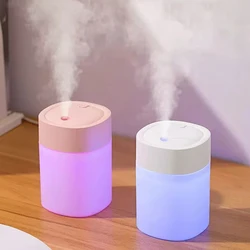 200ML USB Mini Humidifier - Ultrasonic LED Essential Oil Diffuser Portable Car Purifier & Aroma Anion Mist Maker for Home Office