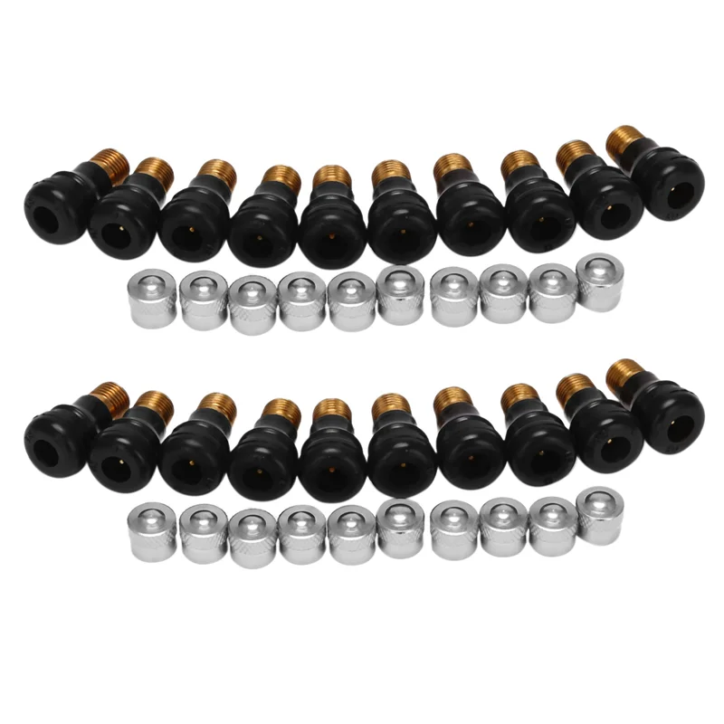 

AS98-60Pcs Electric Scooter Tubeless Tire Vacuum Valve Wheel Gas Valve For Xiaomi M365 Electric Scooter Accessories