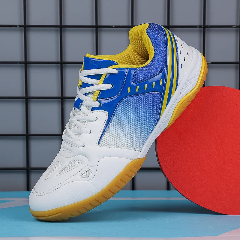 

2025 New Table Tennis Shoe For Men Women Designer Badminton Training Unisex Anti Slip Sport Shoes Couples Comfortable Sport Shoe