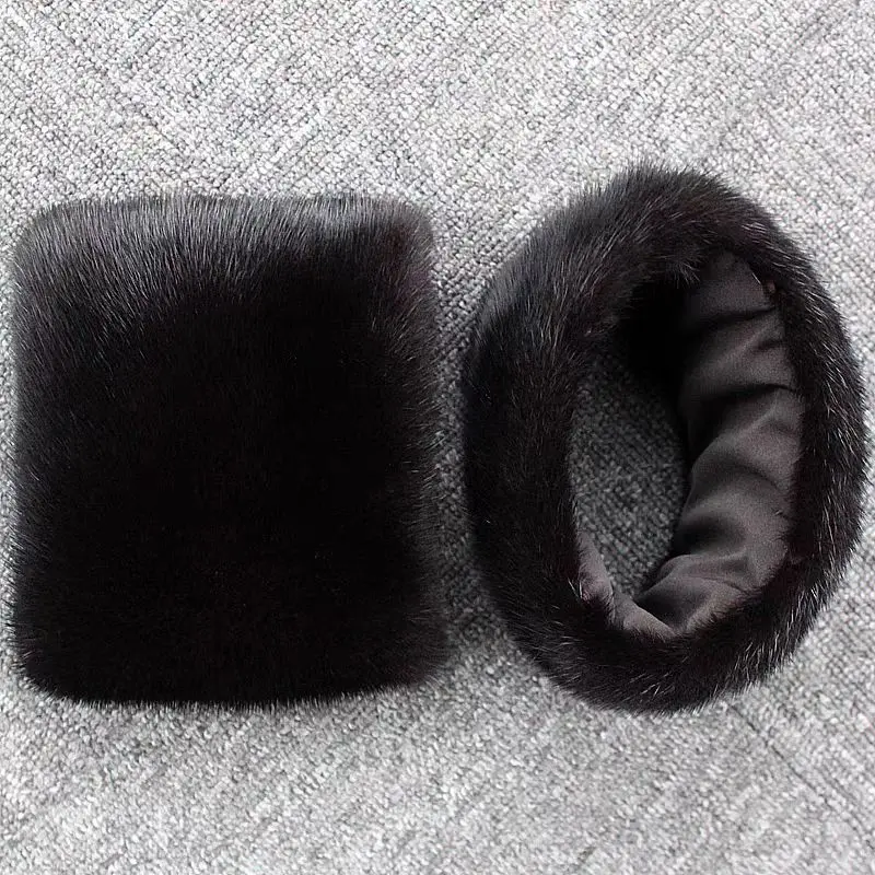 Real mink fur cuffs, fur sleeves, front end mink cuffs, mink cuffs, mink fur collar customization