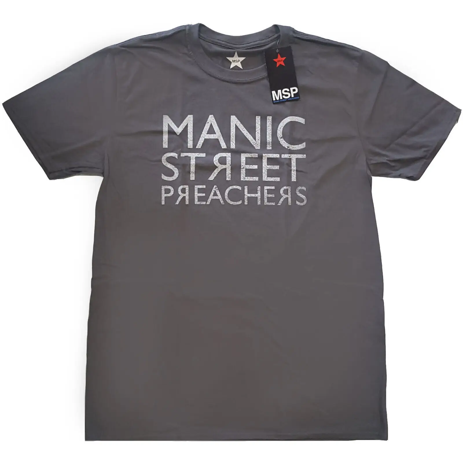 Manic Street Preachers T Shirt Reversed Logo