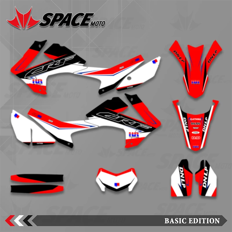 SPACE Decals Stickers Kits For Honda CRF250L CRF 250L 2012 2013 2014 2015 2016 2017 2018 2019 2020 Motorcycle Graphics Stickers