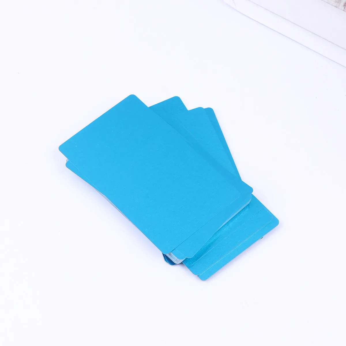 Paper Cards Blank Business Halloween Christmas Blank Business Card Blank Business Cards Aluminum Business Card 50Pcs