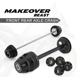 Vorne Hinten Rad Protector Achse Gabel Crash Slider Fit Für BMW R1200GS GS1200 LC 2013-2020 R 1250 GS r1250GS Abenteuer 2019-2024