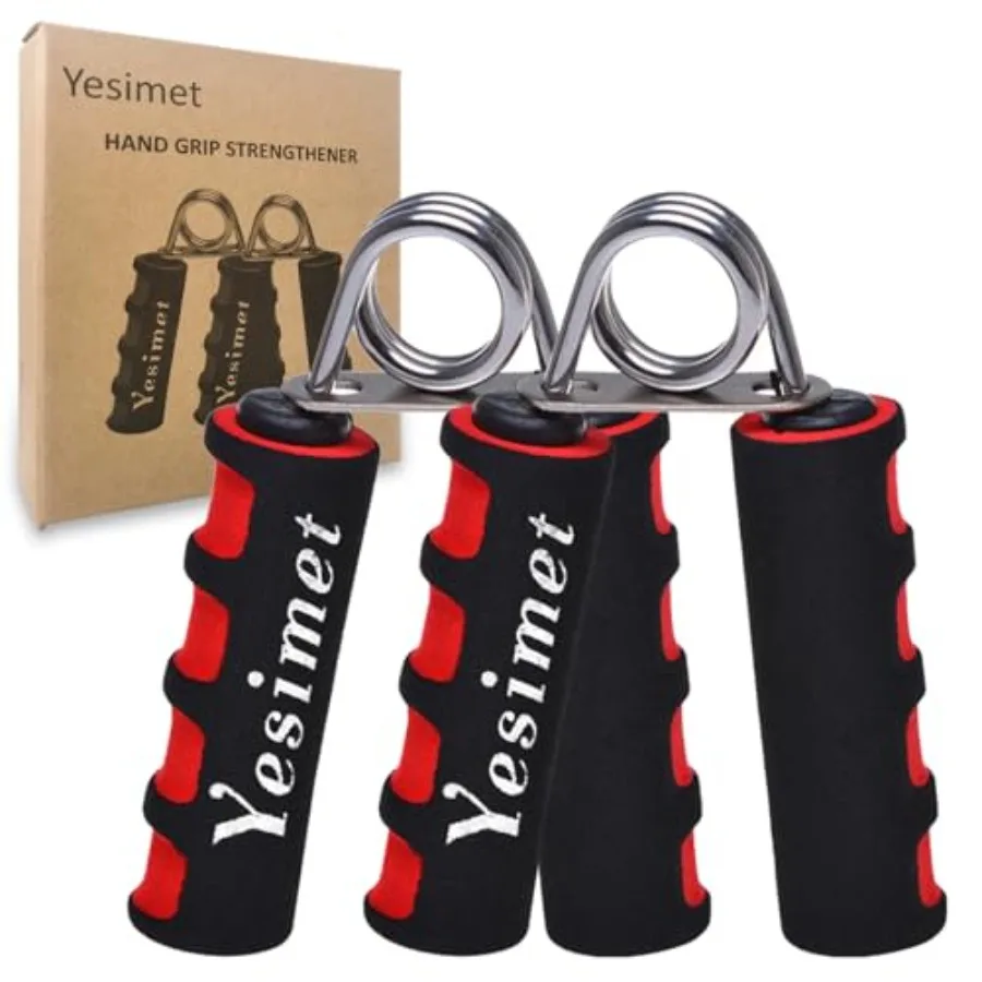 

Набор тренажеров для укрепления хвата: эспандер для предплечий, тренажер для пальцев, тренажер для силы хвата, мягкий поролоновый тренажер для рук для быстрого улучшения состояния.