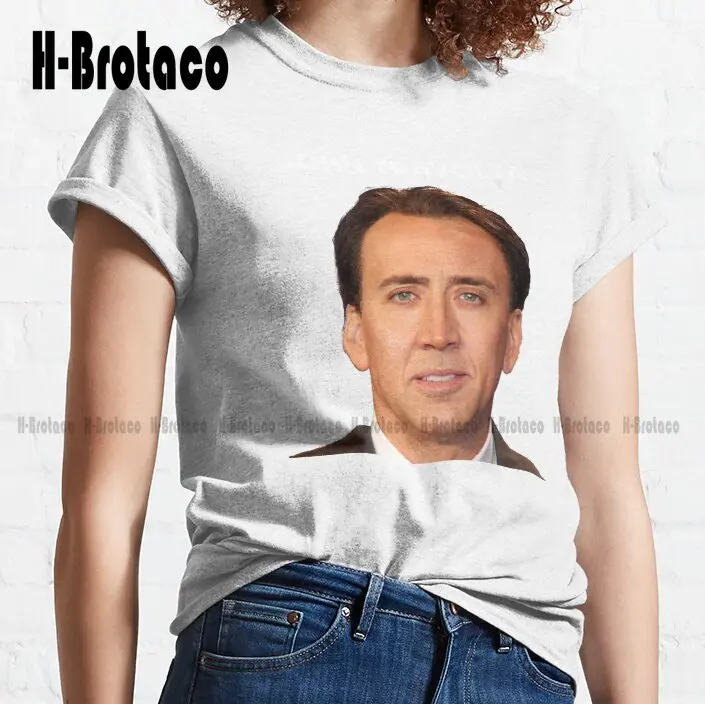 Nicolas Cage John Travolta Face Off Men'S Women'S  Classic T-Shirt Mens Short Sleeve Shirt Fashion Tshirt Summer Xs-5Xl Hip Hop