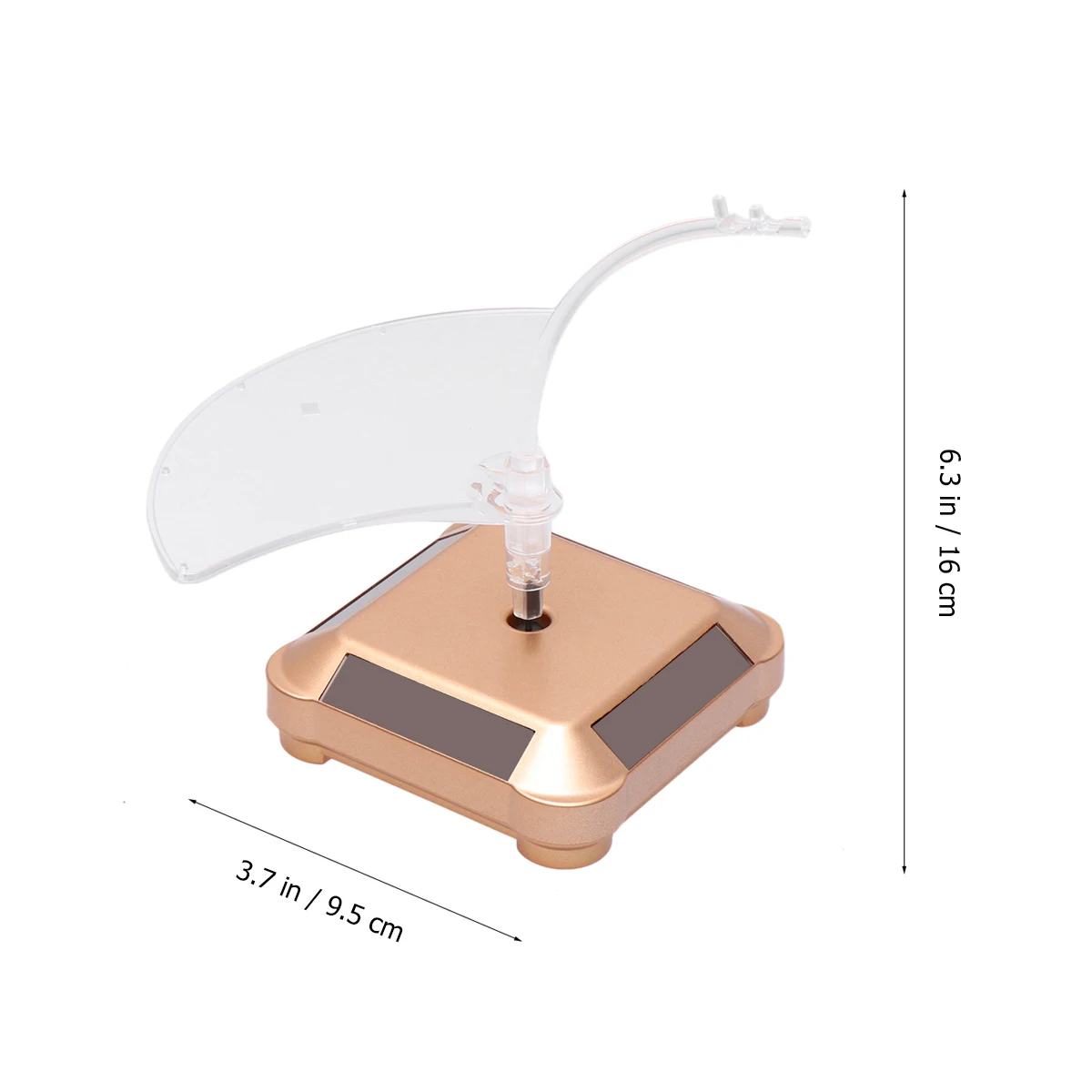 

Carousel Glasses Display Shelf Storage Rack Eyeglass Holder Frame Modern Stand Sturdy Material Home Office Use Jewelry Organizer