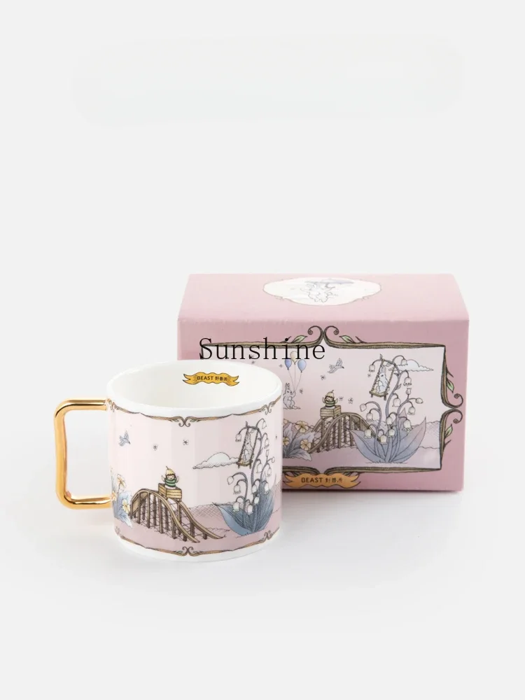 Lily of the Valley Mark Cup Bone China Cup Holiday Gift