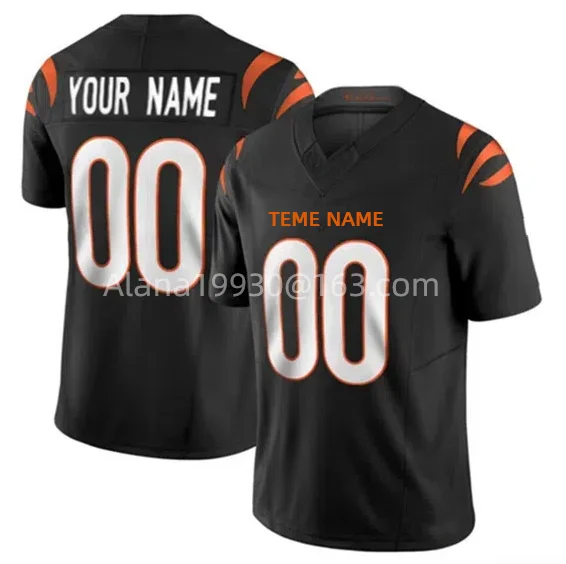 

Custom Men Women And Youth Jersey #9 Joe Burrow #1 Ja'Marr Chase #6 Jake Browning #94 Sam Hubbard #5 Tee Higgins Stitched Jersey