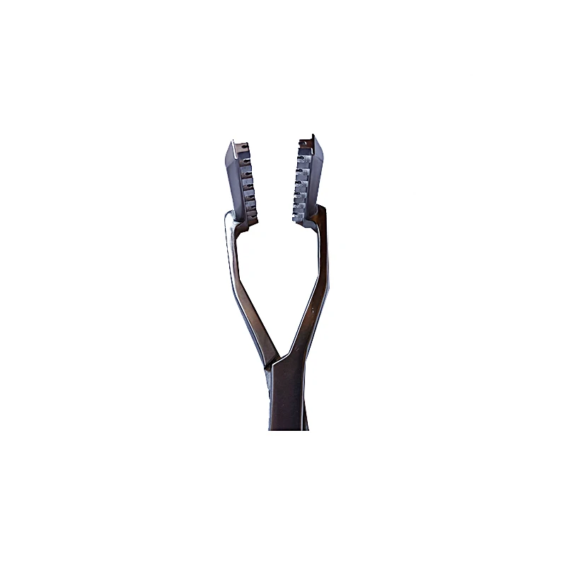 Reusable Medical Surgical Forceps 8 Teeth Purse Stitching Clamp  fast shipping