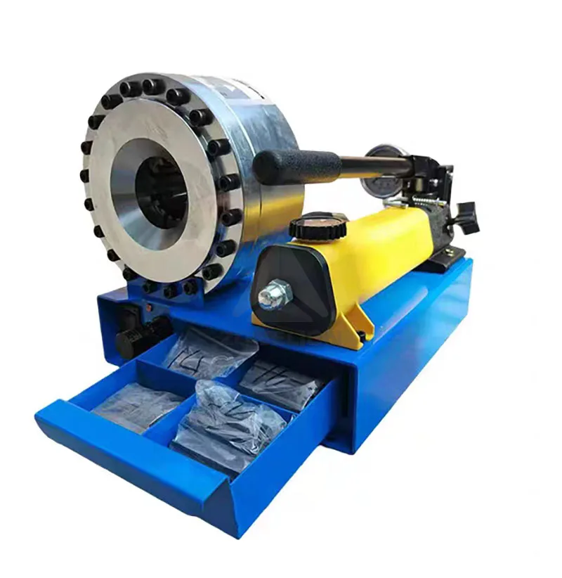 Hand Operated Portable Hydraulic Hose Crimper With Full Set Standard Moulds