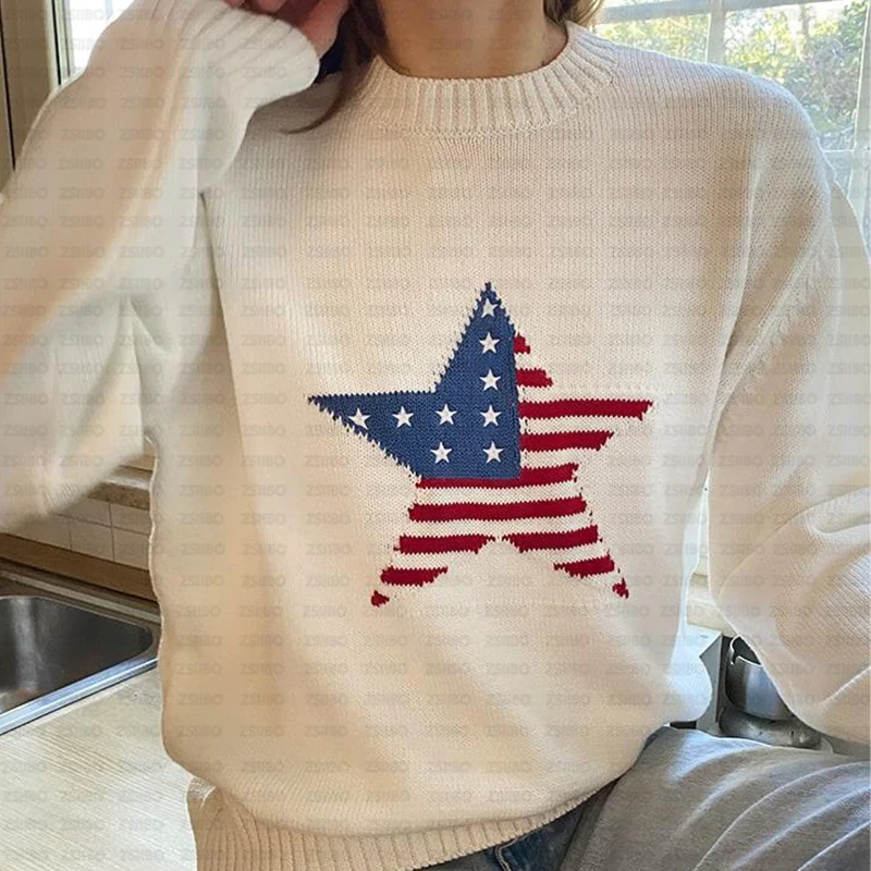 

Autumn Winter Cotton Knit Oversized Sweater Hip Hop Streetwear Harajuku Women Pullover Vintage Fairy Grunge Men Sweater Y2K