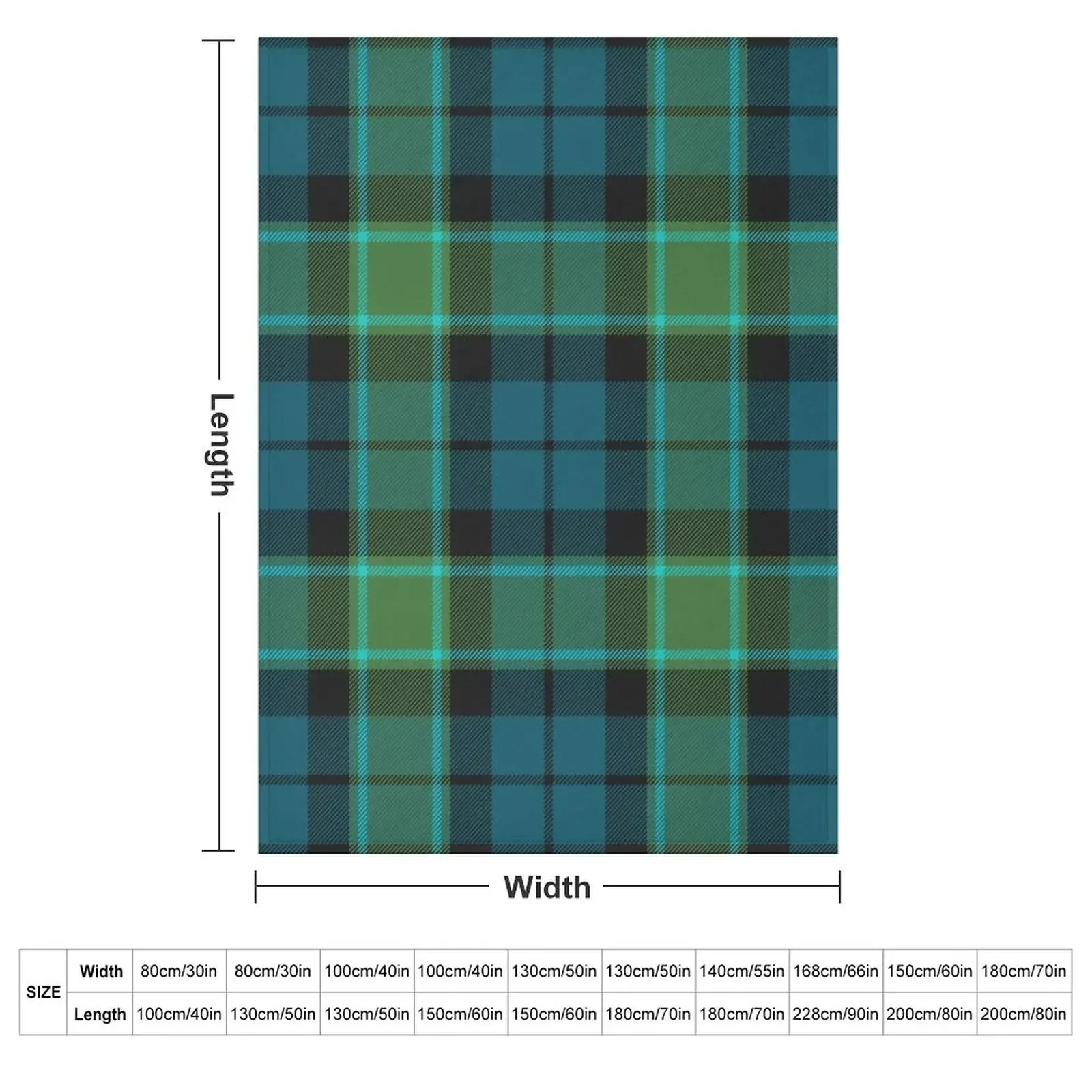 Graham of Menteith Muted Tartan Throw Blanket Sofa for babies Fashion Sofas Kid'S Blankets