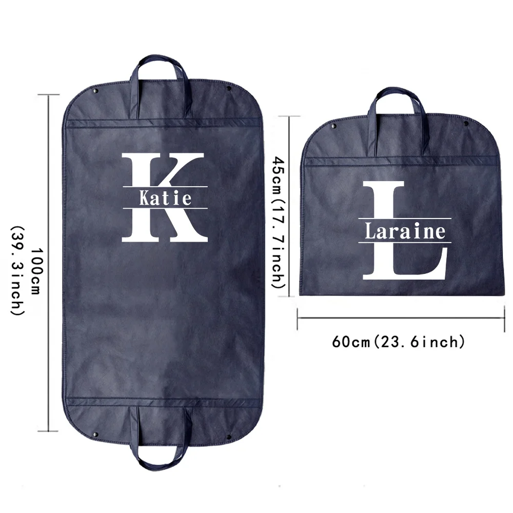 Personalized Customized Made Fashion Printed Padded Clothes Set with Zipper and Handle, Suitable for Travel and Storage.