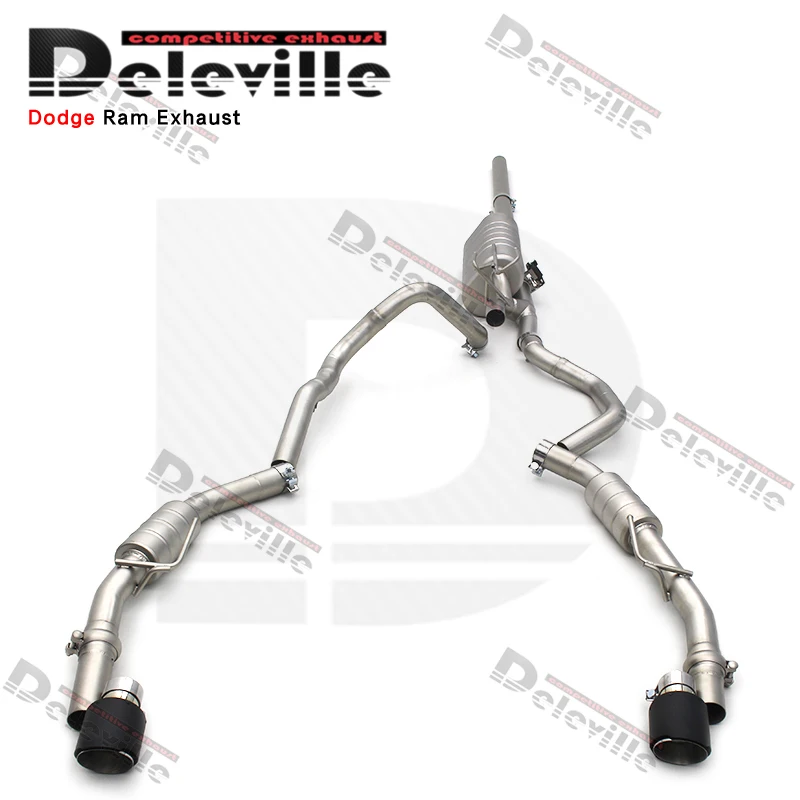 Escape Valve Exhaust Muffler Catback For Dodge RAM 1500 5.7L 2015-2019 Car Performance Exhaust System