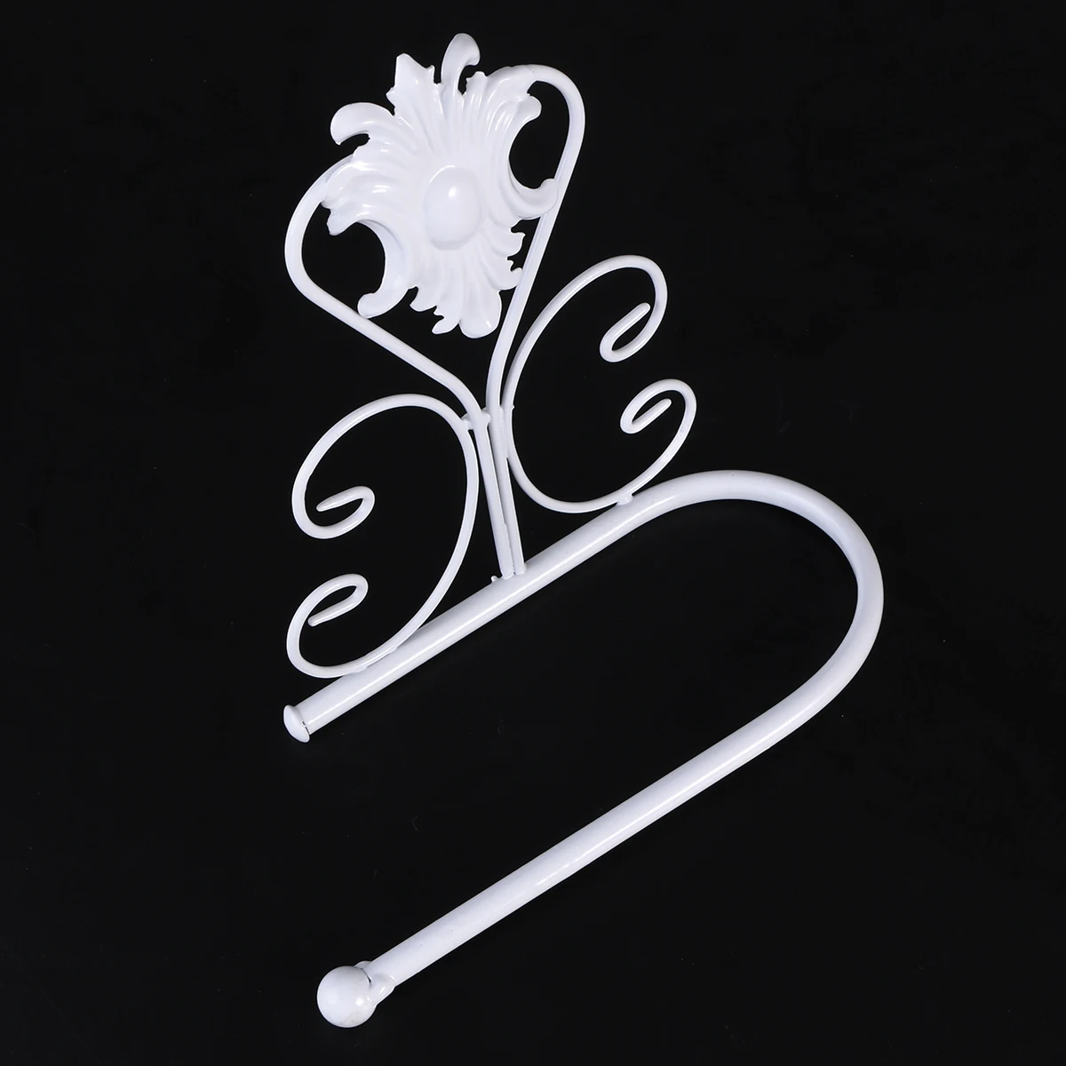 

Wall Mounted Toilet Paper Holder 21x10x18cm White Brass Retro Bathroom Tissue Dispenser Storage Accessories Easy Install