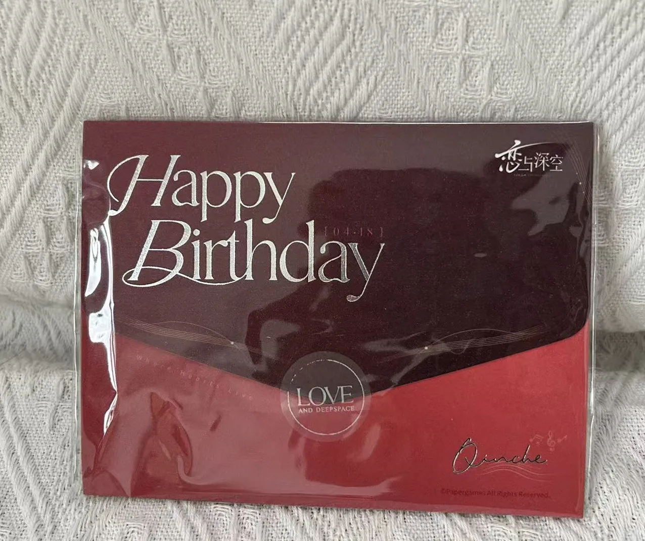 متوفر في المخزون الرسمي الحب والمساحة العميقة سيلوس حامل شارة صور بطاقة دمية المفاتيح 2025 عيد ميلاد زخرفة لعبة الملحقات أنيمي إلى #5