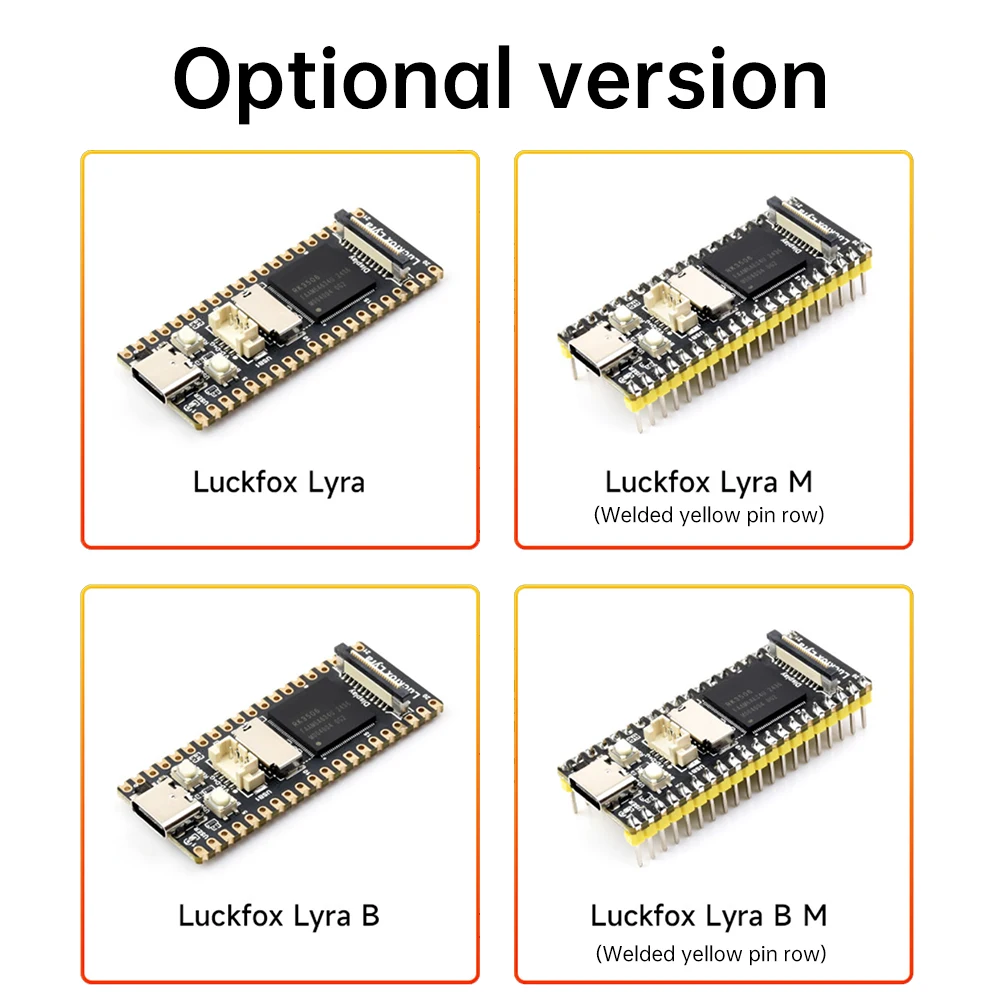 Luckfox Lyra B RK3506G2 Мини-плата для разработки Linux ARM Cortex-A7 RM Cortex-M0 MCU 128 МБ DDRL3