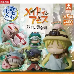 Stasto Japan Original Kawaii Gashapon Figure Anime Hot Sun Huangjin Township Fabut Tower Sleep Figurine Cute Capsule Toys Gift