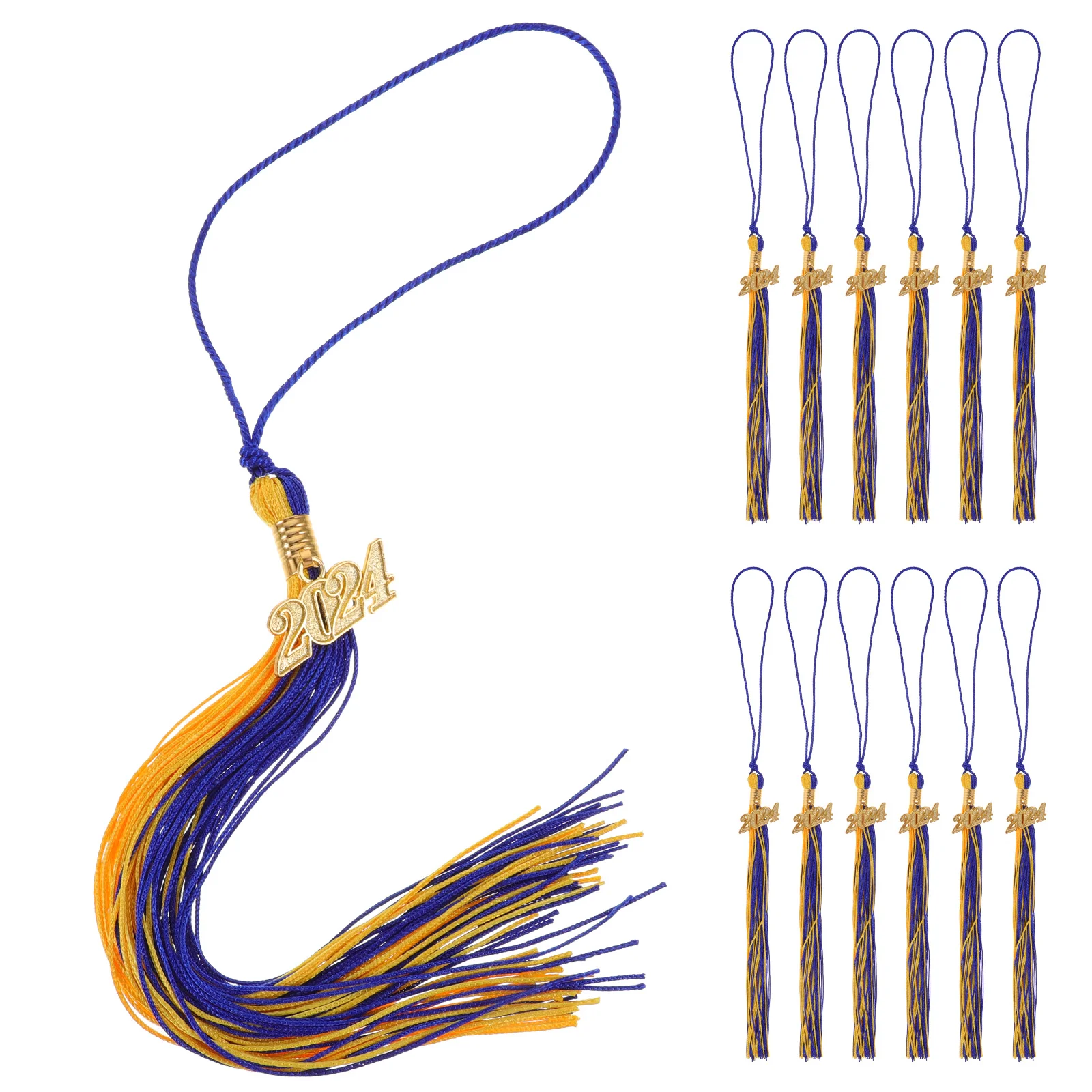 Grad Graduation Cap Tassels Hat Charm Decoration 2024 Decorations Class of 2023 Charms