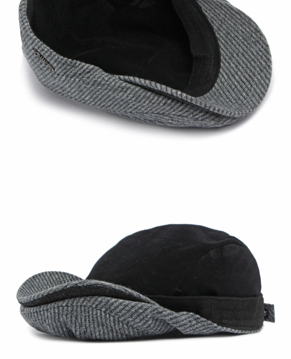 HT5162 Baskenmützen für Männer und Frauen, Künstler- und Maler-Baskenmütze aus Wolle, dick, warm, mit Fleece gefüttert, Ivy-Flatcap, 2026 neue Herbst-Winter-Baskenmütze. – Detail 11