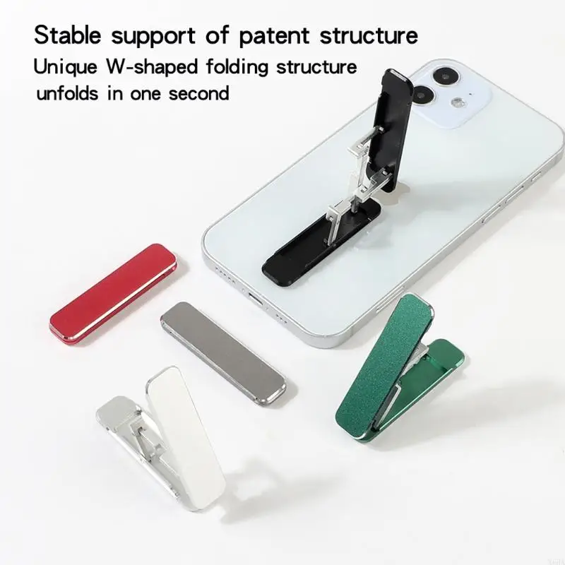 X6HA Mini Folding Desk Tablet Stand Mount for Xiaimi for Huawei L Shaped Socket