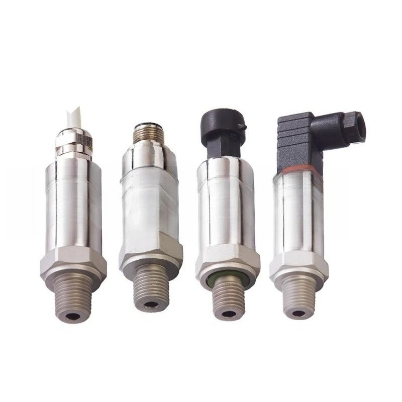 Glass micro-melting pressure core high-precision hydraulic gas-oil pressure sensor